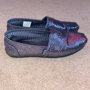 sparkly bobs flats